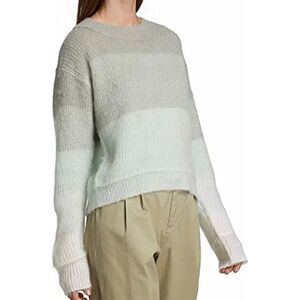Free People Autumn Sky Pullover Cloud Combo Sweater XS